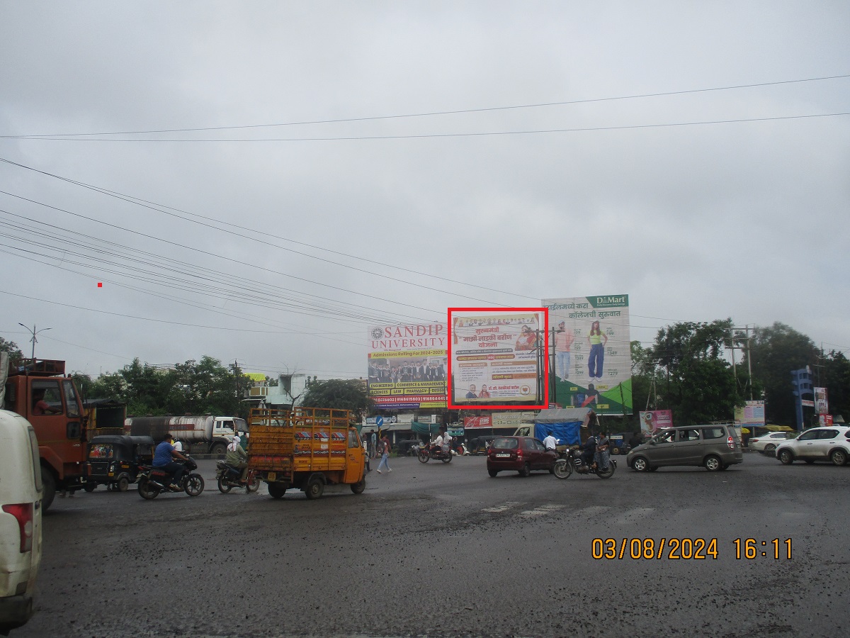 Ajanta / MIDC square Jalgaon Jalgaon Hoarding